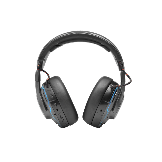 JBL Quantum ONE - Black - USB Wired Over-Ear Professional PC Gaming Headset with Head-Tracking Enhanced QuantumSPHERE 360 - Back image number null